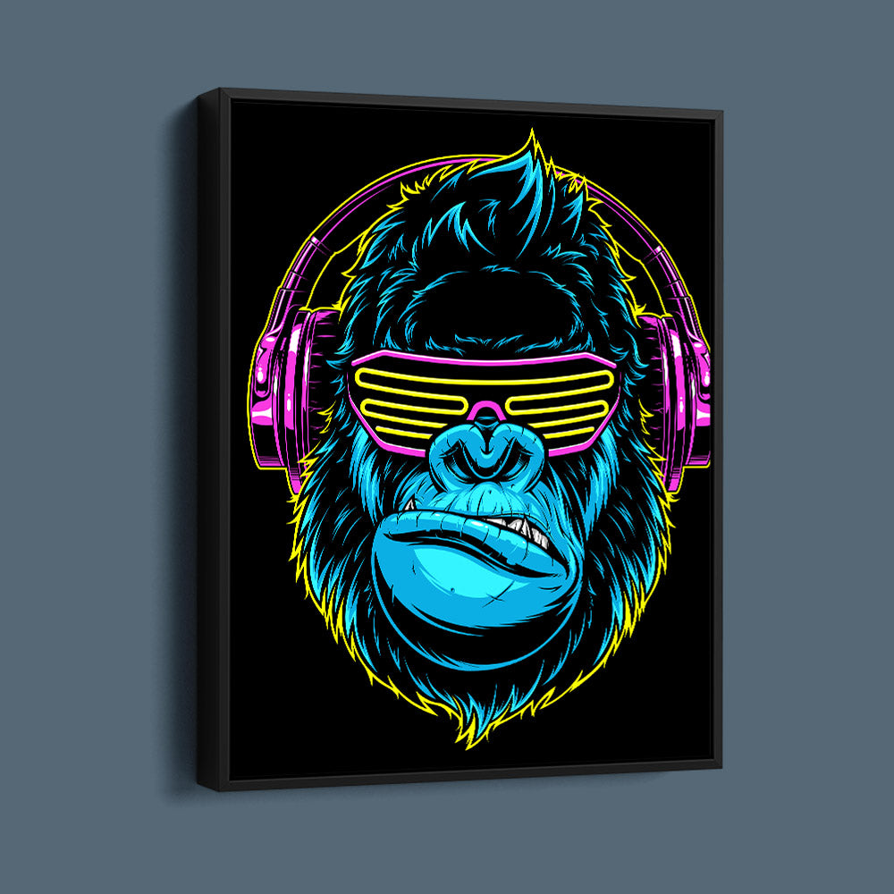 Neon D.J. Gorilla