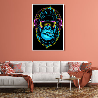 Neon D.J. Gorilla