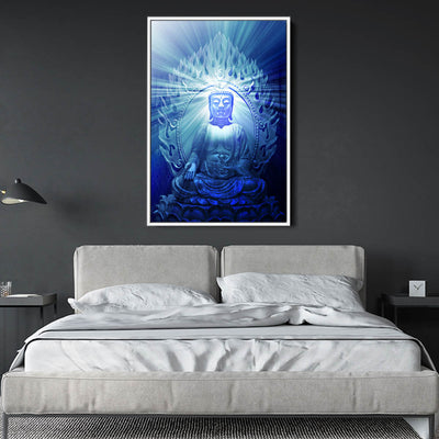 Blue Light Buddha