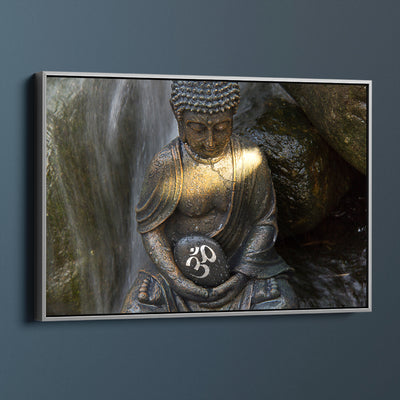 Waterfall Meditating Buddha