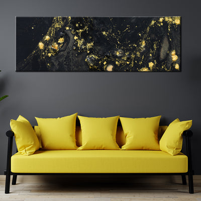 Black And Gold Abstract