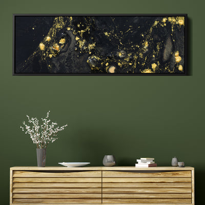 Black And Gold Abstract