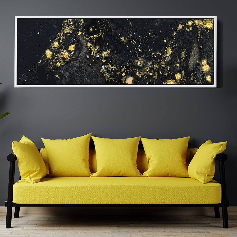 Black And Gold Abstract