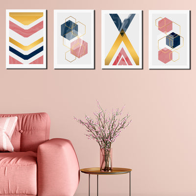 Abstract Pastel Shapes