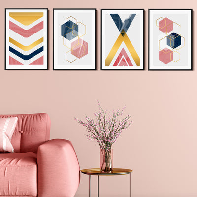 Abstract Pastel Shapes