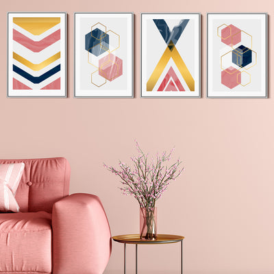 Abstract Pastel Shapes