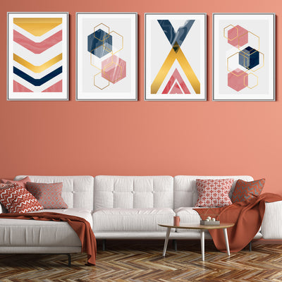 Abstract Pastel Shapes