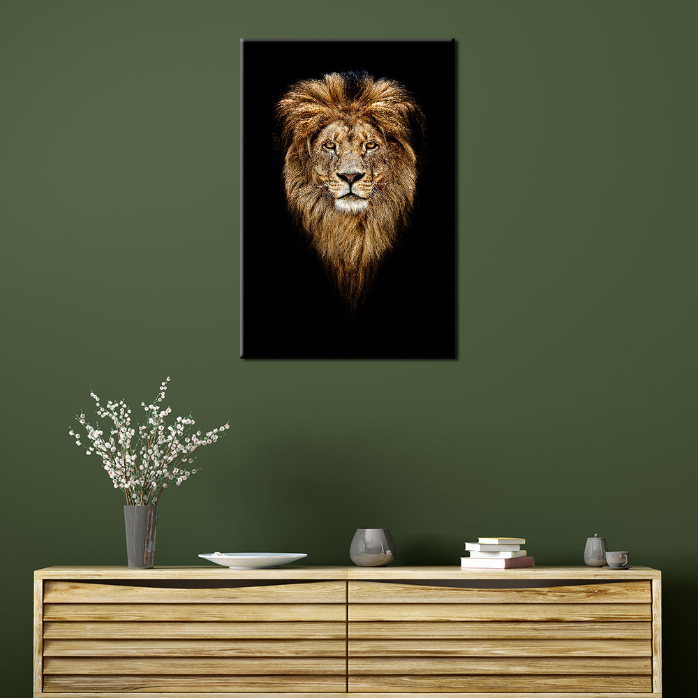 Noble Lion Portrait