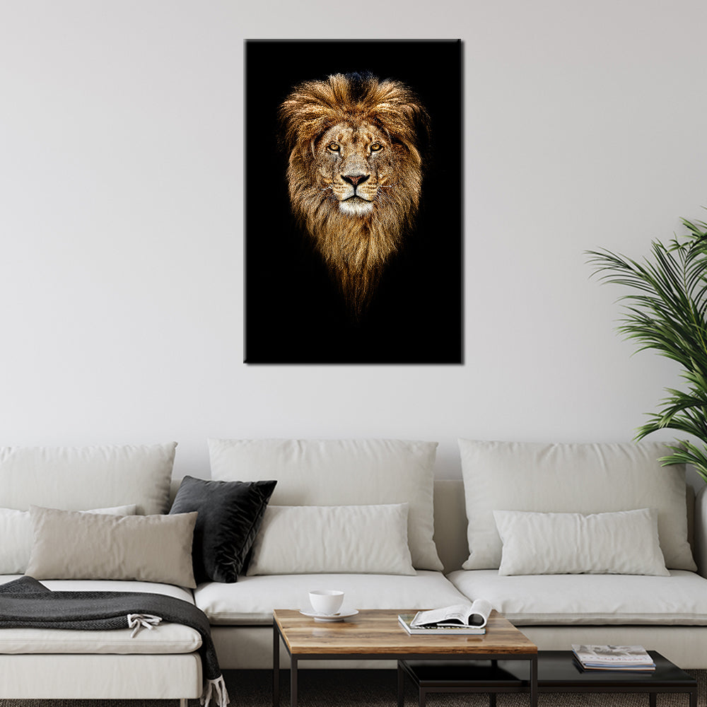 Noble Lion Portrait