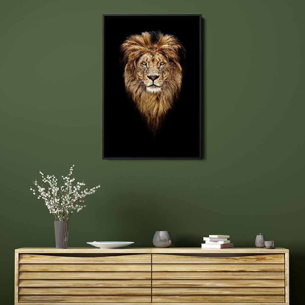 Noble Lion Portrait