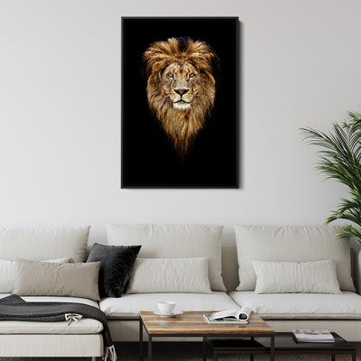 Noble Lion Portrait