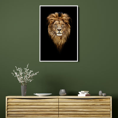 Noble Lion Portrait