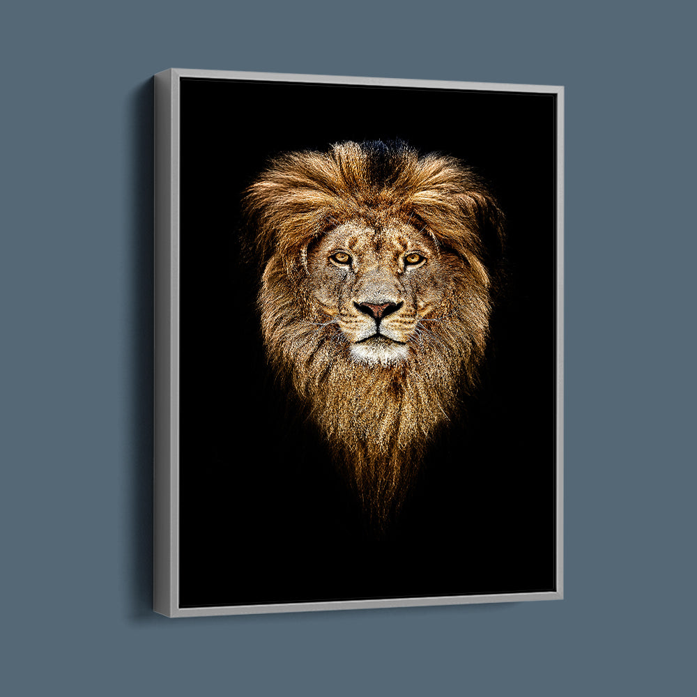 Noble Lion Portrait