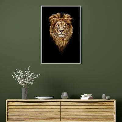 Noble Lion Portrait