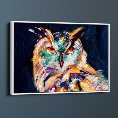 Colourful Wise Owl