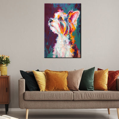 Colourful Highland Terrier Dog