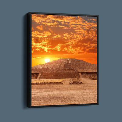 Picturesque Pyramid Sunrise