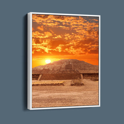 Picturesque Pyramid Sunrise