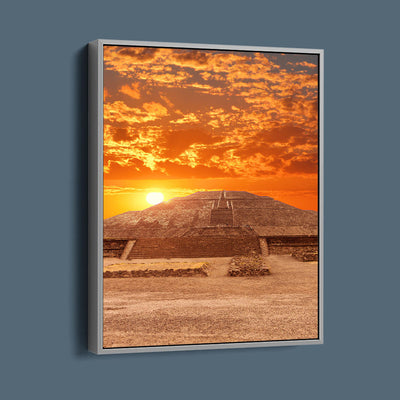 Picturesque Pyramid Sunrise