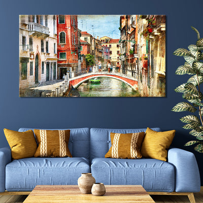 Sunny Canals Of Venice