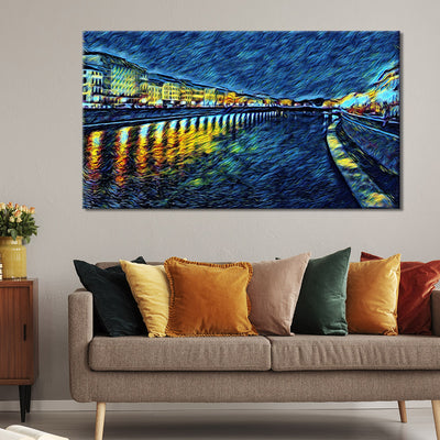 Impressionist River Reflections
