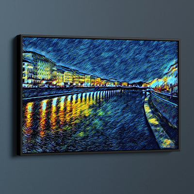 Impressionist River Reflections