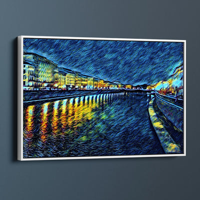 Impressionist River Reflections