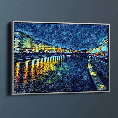 Impressionist River Reflections