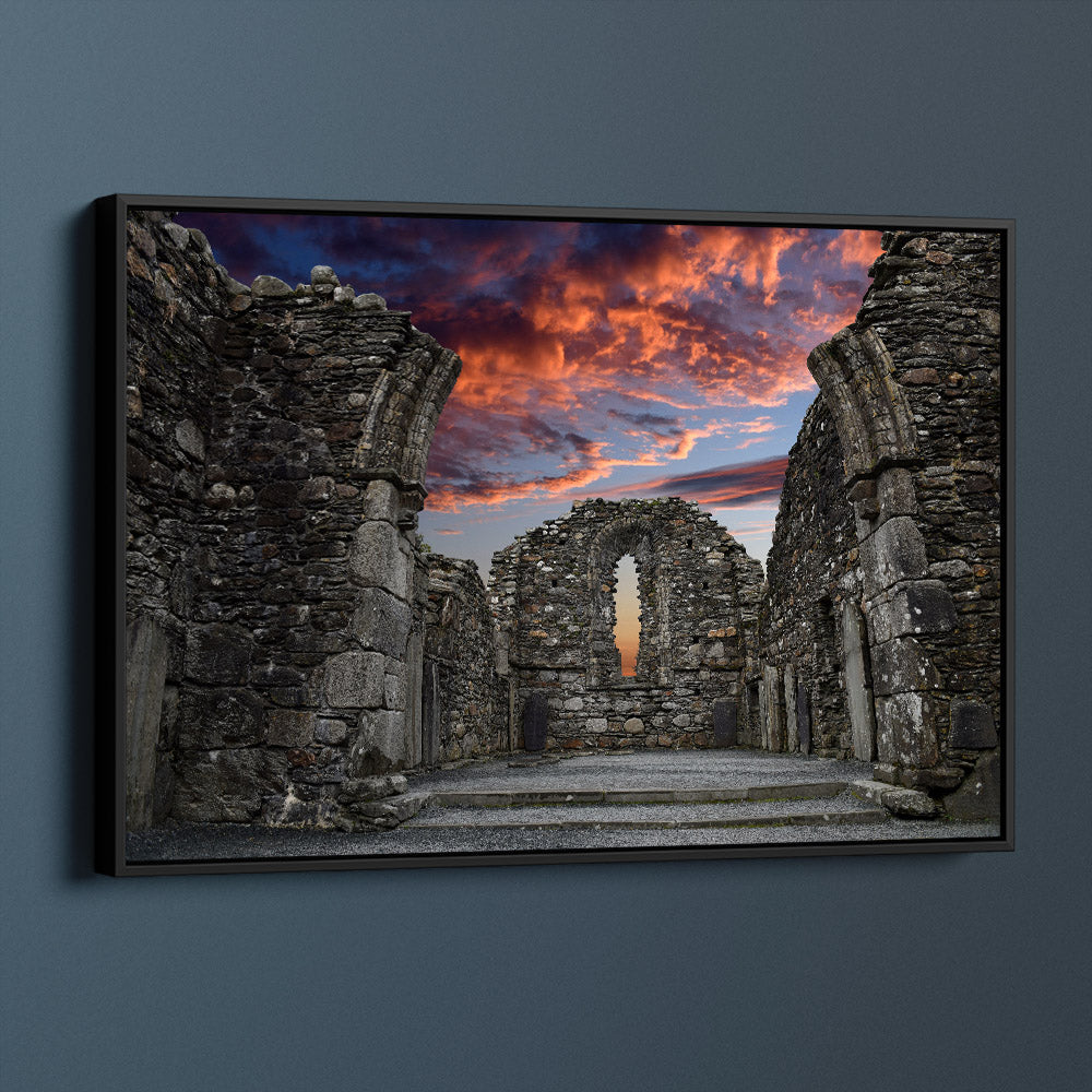 Ruins Of Old Glendalough Cathedral