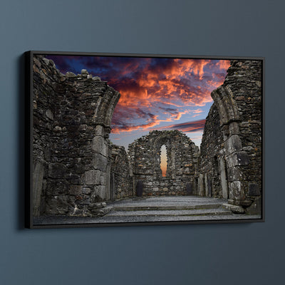Ruins Of Old Glendalough Cathedral