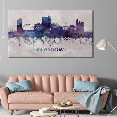 Glasgow City Skyline
