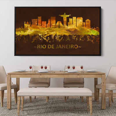 Rio De Janeiro City Skyline