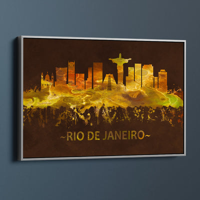 Rio De Janeiro City Skyline