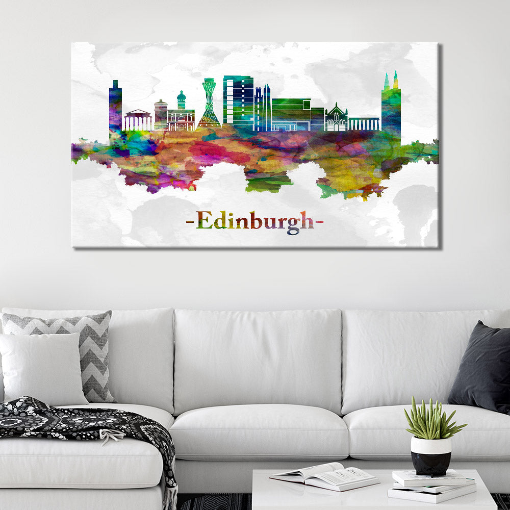 Edinburgh City Skyline