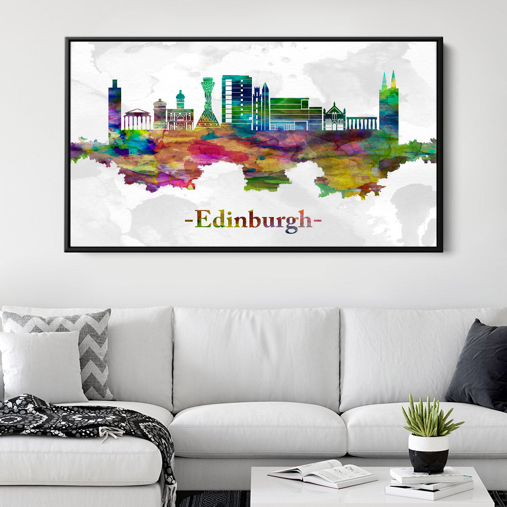 Edinburgh City Skyline