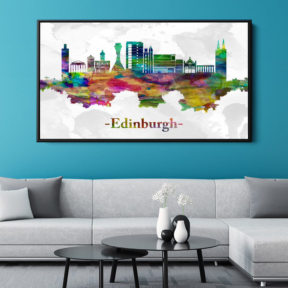 Edinburgh City Skyline