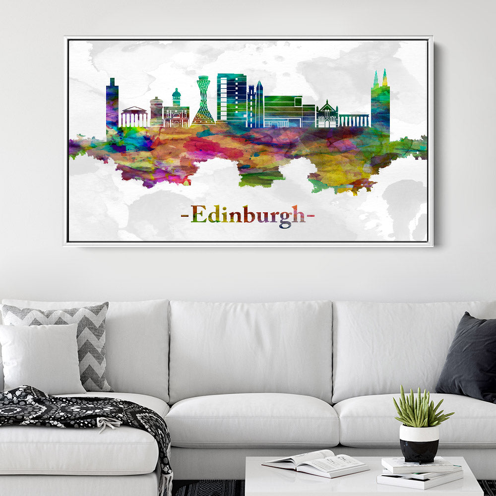 Edinburgh City Skyline