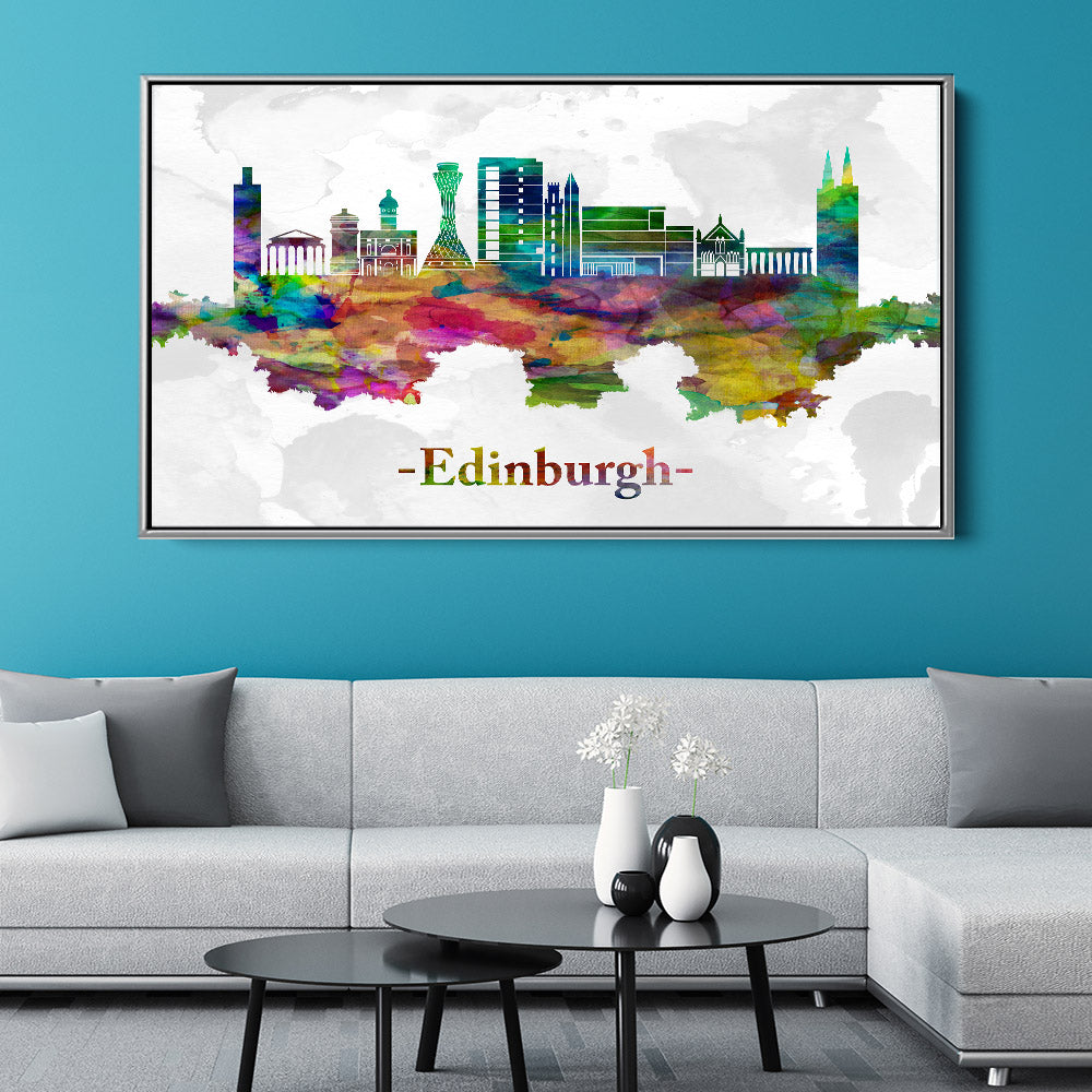 Edinburgh City Skyline