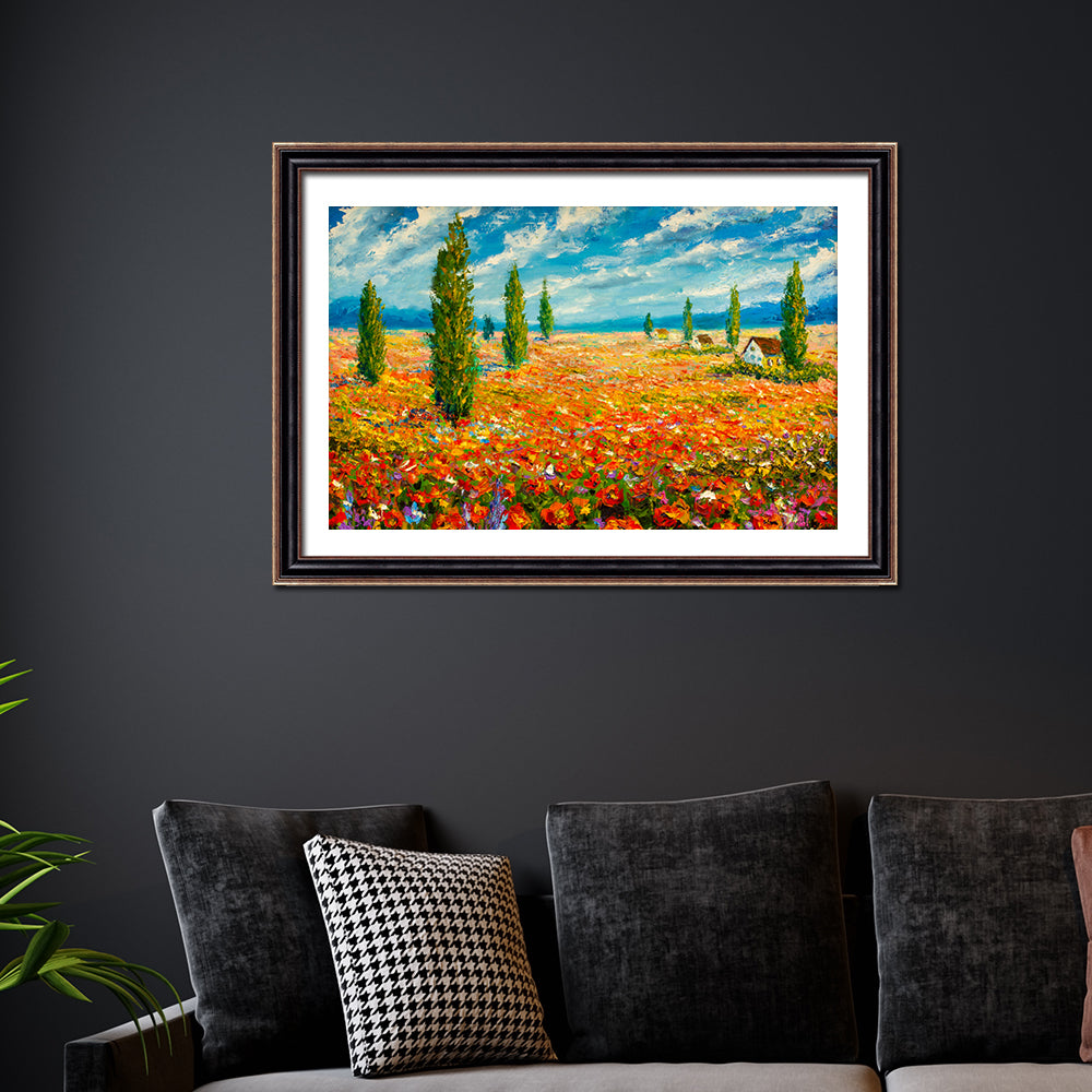 Monets Field Of Poppies