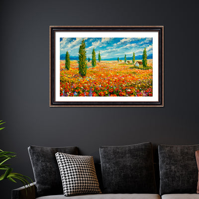 Monets Field Of Poppies