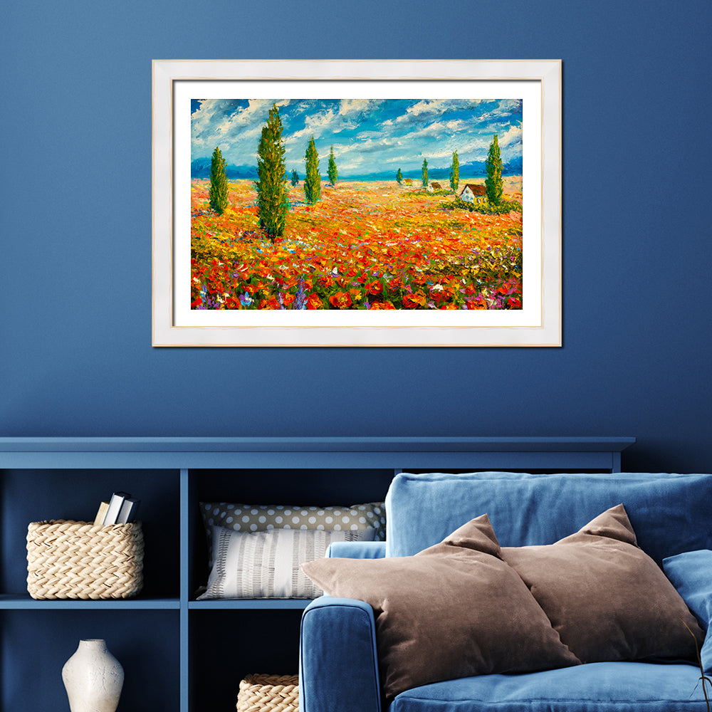 Monets Field Of Poppies