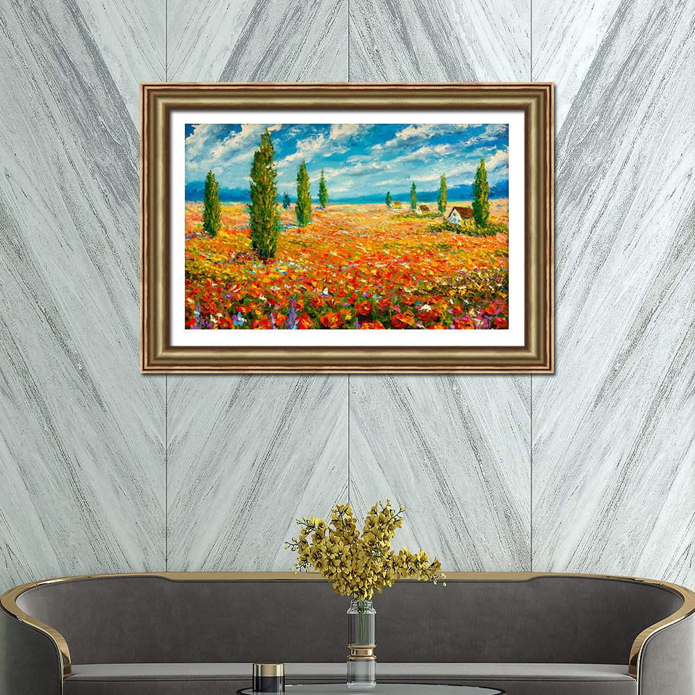 Monets Field Of Poppies
