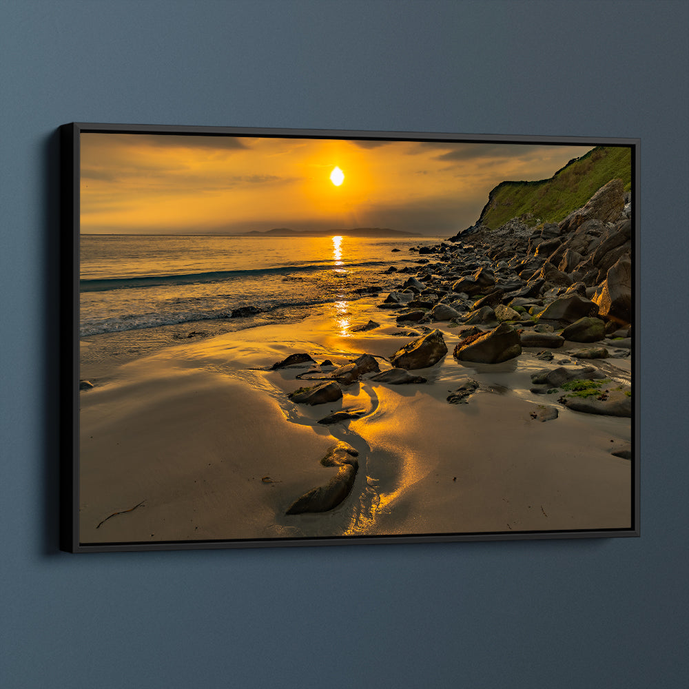 Golden Hour Sunrise, Murlough Bay