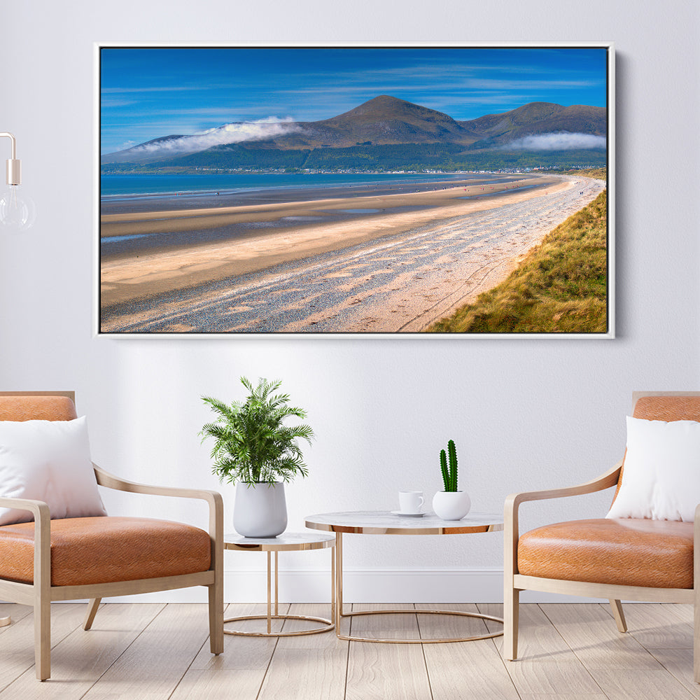 Slieve Donard Mountain And Murlough Beach