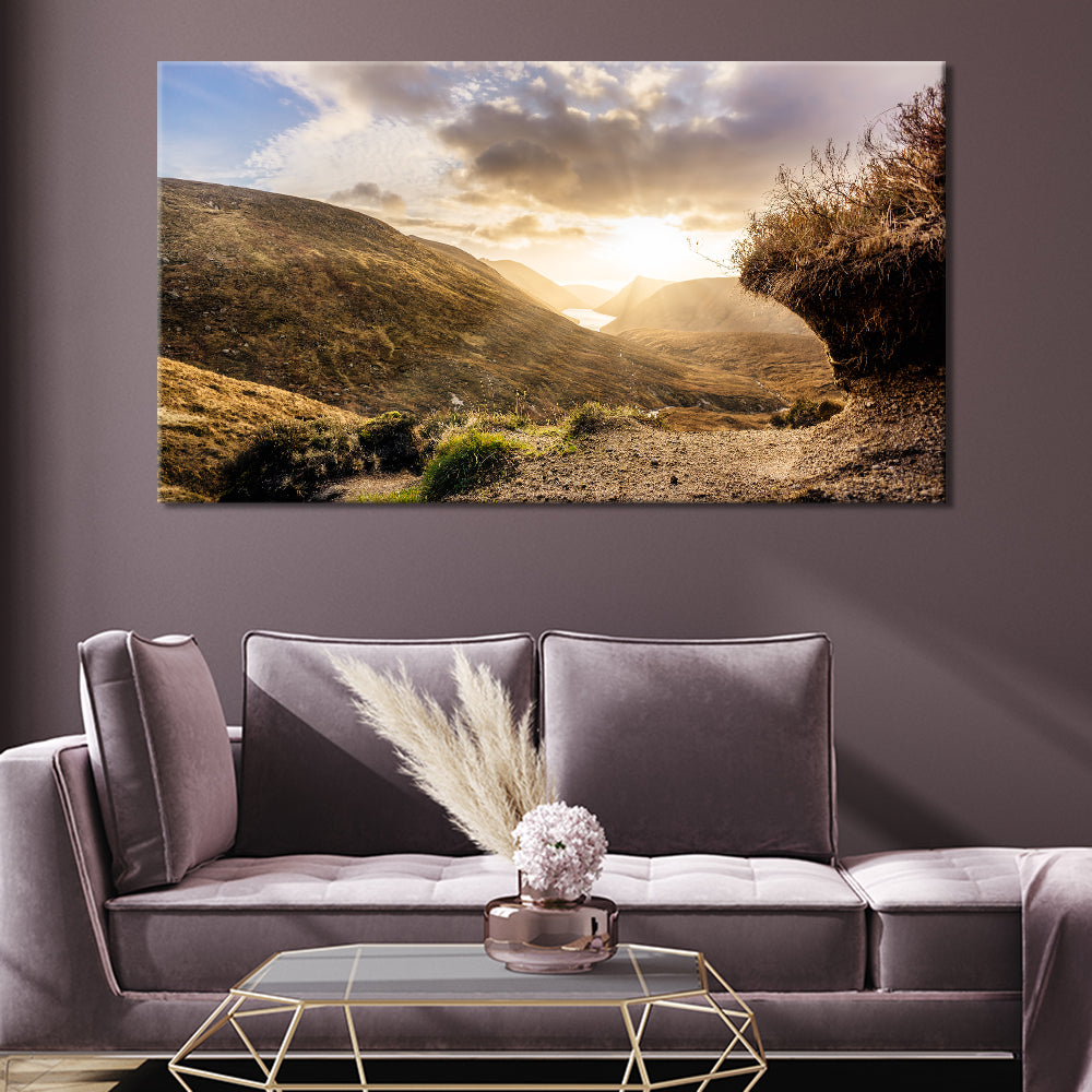 Dramatic Mourne Mountain Sunset