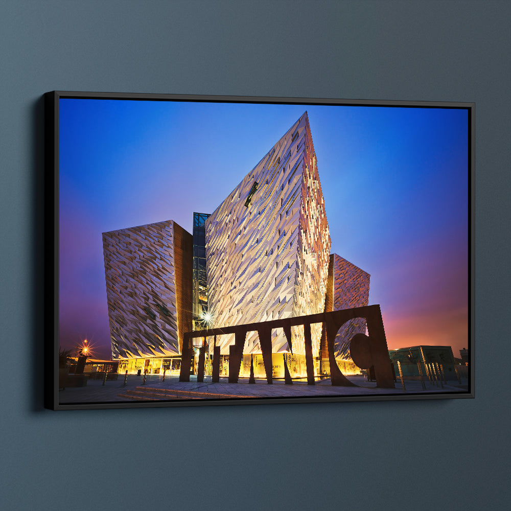 Sunset Over Titanic Quarter