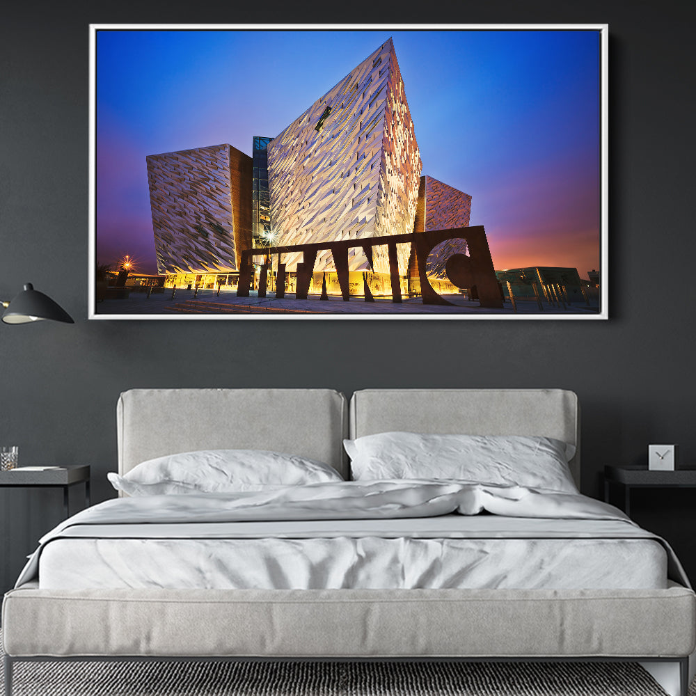 Sunset Over Titanic Quarter