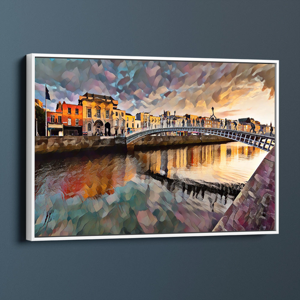 Ha'penny Bridge - Liffey Bridge in Dublin