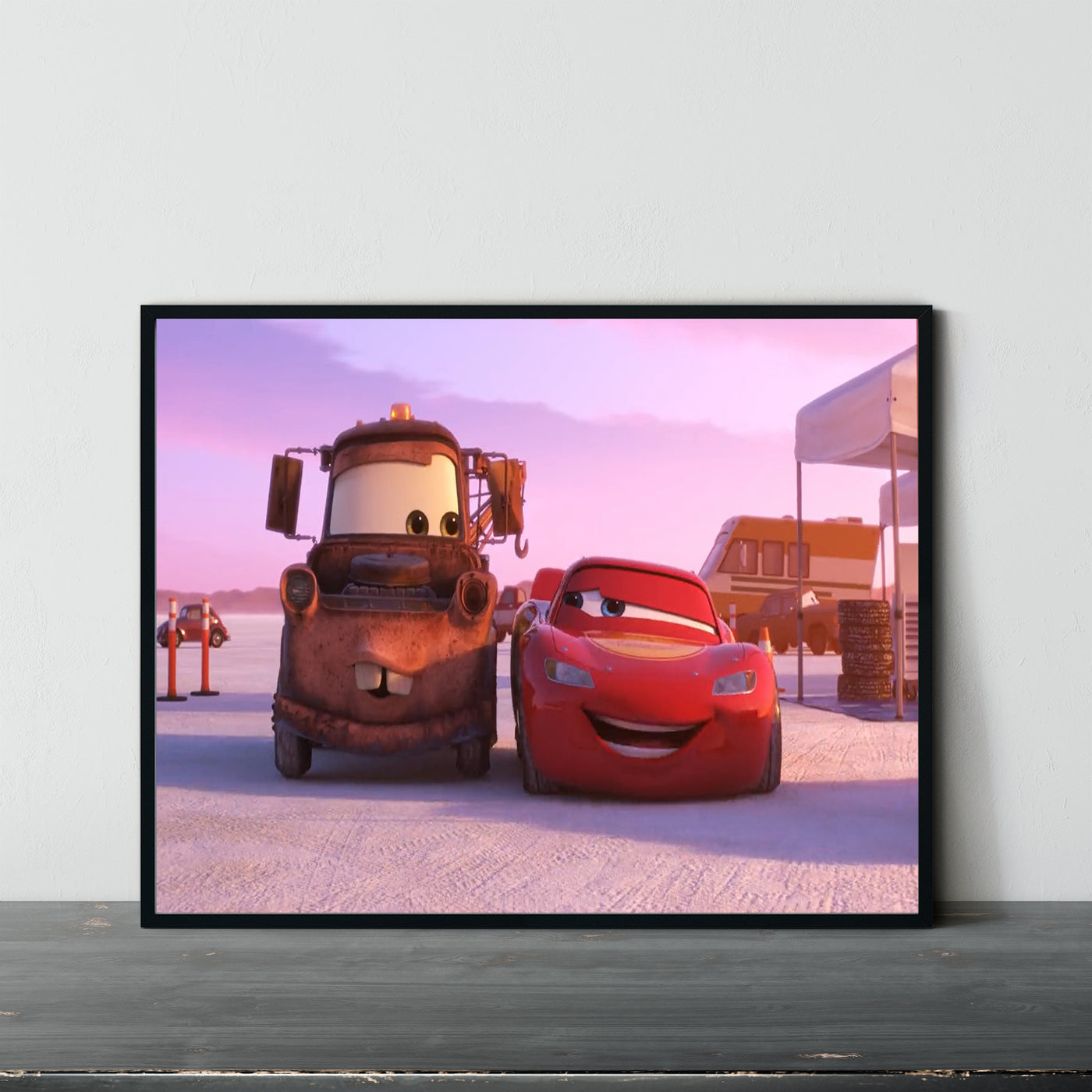 Cars Movie Mater And Lightening Mc Queen