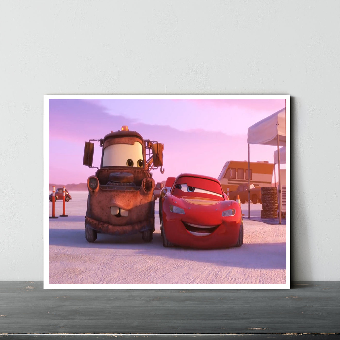 Cars Movie Mater And Lightening Mc Queen